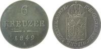 Österreich 6 Kreuzer Ag Franz Joseph I (1848-1916), A (Wien) -