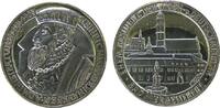 Städte Medaille Silber Bad Mergentheim - ehemalige Residenz der Hoch- und Deutschmeister, Brustbild von Heinrich v. Bobenhausen nach links / Sta -
