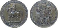 Niederlande Medaille Bronze Wilhelm IV. Karl Heinrich Friso von Nassau-Oranien (1747-1751) - auf seine Proklamation zum Erbstatthalter, Wilhelm zu Pf -