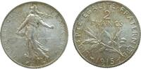 Frankreich 2 Francs Ag Semeuse, Gad. 532 -