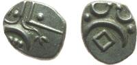 Indien IPS 1 Chuckram 1600-1847 o.J. Ag Travancore, 1600-1847, ca. 0,35 Gramm vz
