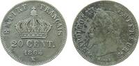 Frankreich 20 Centimes Ag Napoleon III, K (Bordeaux) -