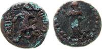 Tedradrachme o.J. (ca.300-340 n.Chr.) Indien IPS Bronze Punjab - Yaudheya, Karttikeya / Lakshmi, ca. 11 Gramm, etwas Grünspan ss
