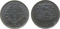 Britisch Nord Borneo 1/2 Cent Br H, winzige Randfehler -