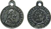 Paris tragbare Miniaturmedaille Silber Paris - auf den Erzbischof Sibour, ca. 11,7 MM, ca. 0,4 Gramm -