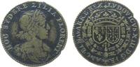 Jetons Jeton Messing Louis XIV. (1643-1715) - HOC SYDERE LILIA FLORENT, Büste nach rechts / Wappen, ca. 25 MM, kleine Randfehler -