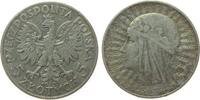 Polen 5 Zlotych Ag Jadwiga, mit Mzz, Parch. 116 -