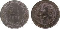 Niederlande 2 1/2 Cent Br Wilhelmina I,Schulman 953 -