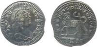 Rechenpfennig Rechenpfennig Messing versilbert Magnus Gotl. Jordan - Louis XV, Nürnberg, Büste nach rechts / doppelschwänziger Löwe, ca. 18,5 MM, kleines Za -