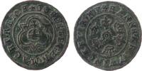 Rechenpfennig Rechenpfennig Kupfer Krauwinckel Hanns, Nürnberg, Reichsapfel / 3 Kronen und 3 Lilien, ca. 21,5 MM -