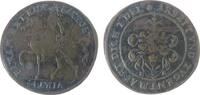 Rechenpfennig Rechenpfennig Kupfer Krauwinckel Hans (1586 - 1635) - Arbeit und Tugend, Nürnberg, Ritter reitend nach links / Wappen und Umschrift: Arbeit un -