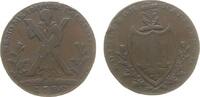 GB Großbritannien ab 1708 1/2 Penny Token Kupfer Edinburgh, St. Andreaskreuz / Wappen, ca. 29,5 MM -