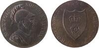 GB Großbritannien ab 1708 1/2 Penny Token Kupfer Walter Taylor's - Portsmouth (Hampshire), behelmte Büste von Sir Bevois nach rechts / Wappen, ca. 28 MM, mit Randschrift, -