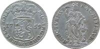 Niederlande 1/4 Gulden Ag Holland, 5 Stivers -