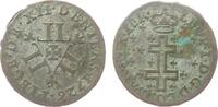 Lothringen 12 Deniers Ag Lothringen Herzogtum - Léopold (1697-1729), Lorraine, ca. 0,7 Gramm -