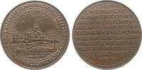DDR Medaille Bronze Wittenberg - auf die Universität, Stadtansicht / Zitat von Goethe, ca. 41 MM -