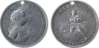 Niederlande Medaille Silber Wilhelm V. (1748-1806) - auf die Geburt der Prinzessin Friederike Louise Wilhelmine, Brustbilder des Elternpaares nach r -