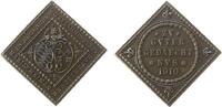 Städte Klippe Bronze Regensburg - auf die zweite Zusammenkunft bayerischer Numismatiker, Engel mit Wappen / Mehrzeiler, ca. 31 MM -