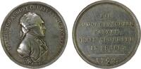 vor 1914 Medaille Silber Friedrich August III. (1763-1827) - auf die Niederschlagung der Landvolk- Aufstände, Sachsen, Brustbild nach rechts / Meh -