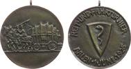 Städte tragbare Medaille Bronzeguß Aalen - auf das Reit- und Fahrtturnier, Pferdewagen nach links / Wappen und Mehrzeiler, ca. 49 MM -