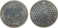 Frankreich 10 Francs Ag Hugo Capet -