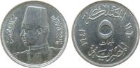 Ägypten 5 Millimes KN Fuad I (1922-52), AH1360 -