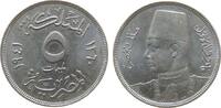 Ägypten 5 Millimes KN Fuad I (1922-52), AH1360 -