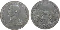 vor 1914 Medaille Bronze versilbert Rupprecht Kronprinz von Bayern - Erinnerungstag der Armee und Marine, Nürnberg, Brustbild nach links / Stadtan -