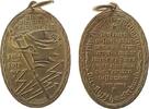 erster Weltkrieg tragbare Medaille Bronzeguß Auszeichnung für Kriegsteilnehmer, gestiftet v. Kyffhäuserbund, v. Hosaeus, ca. 47 x 30,8, etwas fleckig -