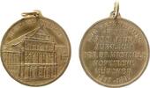 München tragbare Medaille Bronze München - auf das 300. Jubiläum der Hofkirche St. Michael, Kirchenansicht / Schrift, ca. 30,5 MM -