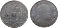 Äthiopien 1/20 Birr Ag Menelik II, 1 Gersh -