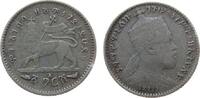 Äthiopien 1/20 Birr Ag Menelik II, 1 Gersh -