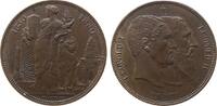 Belgien 5 Francs Br Leopold II, 50 Jahre Staatsgründung, Probe -