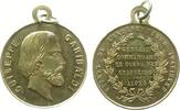 Frankreich tragbare Medaille Bronze Garibaldi Guiseppe (1807-1882) - auf den Italienischen Unabhängigkeitskrieg, Büste nach rechts / Mehrzeiler, ca. 23,5 MM -