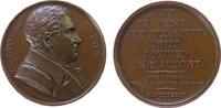 Großbritannien Suitenmedaille Bronze Fox Charles James (1749-1806) - britischer Staatsmann, Brustbild nach rec