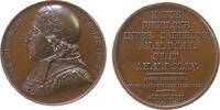 Frankreich Suitenmedaille Bronze Salignac Francois de (1695-1715) - französischer Erzbischof von Cambrai, Büste nach links / Mehrzeiler, v. Caunois, ca. 4 -