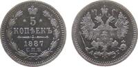 1 Centavo 1887 Mexiko Ku Republik, Mo vz+