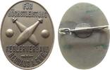 Sport Abzeichen o.J. Bronze Neuhaus a.RWG. - Keglerverband - für Höchstleistung, zwei Kegel und Schrift, einseitig, ca. 24 x 31, intakte Nadel vz
