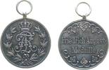 erster Weltkrieg Medaille Silber Friedrich-August-Medaille - für verdienstvolle Leistungen in Krieg und Frieden, Sachsen, gekröntes Monogramm / Schrift, c -