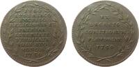 Niederlande Medaille 1790 Bronze Leopold II. (1790-1792) - Revolution, beidseitig Schrift im Kranz, ca. 33 MM ss