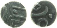 Indien IPS 1 Chuckram Ag Travancore, 1600-1847, ca. 0,35 Gramm -