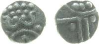 Indien IPS 1 Chuckram Ag Travancore, 1600-1847, ca. 0,35 Gramm -