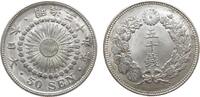 Japan 50 Sen Ag Mutsuhito (1867-1912), Jahr 39 -