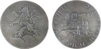 Heidelberg Medaille Silber Heidelberg - Ich rühm Dich Heidelberg, Wappen / Schloß und Brücke, ca. 40 MM, ca. 24,8 Gramm -