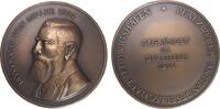 Städte Medaille o.J. Bronze Miller Oskar von (1855-1934) - auf die Gründung der Pfalzwerke am 17. Dez. 1912 in Ludwigshafen, Brustbild halblinks ...