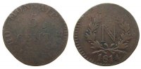 Frankreich 5 Centimes Ku Napoleon I, Premier Empire, Anvers, sans Signature -