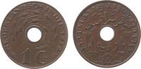 Niederl. Indien 1 Cent Br Wilhelmina -