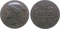 Medaille 1891 Bronze Paris - auf den allgemeinen landwirtschaftlichen Wettbewerb, geflügelte Büste der Marianne nach links / Schrifttafel vor vz
