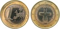 Zypern 1 Euro 2008 Bi-Met Götzenbild der Kupferzeit unz