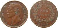 Sarawak 1 Cent Ku C.Brooke -